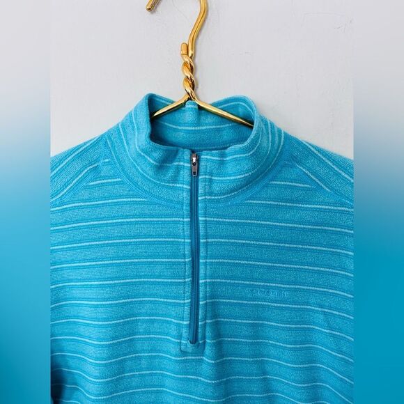 Patagonia | girls blue fleece quart zip up top - Picture 6 of 6